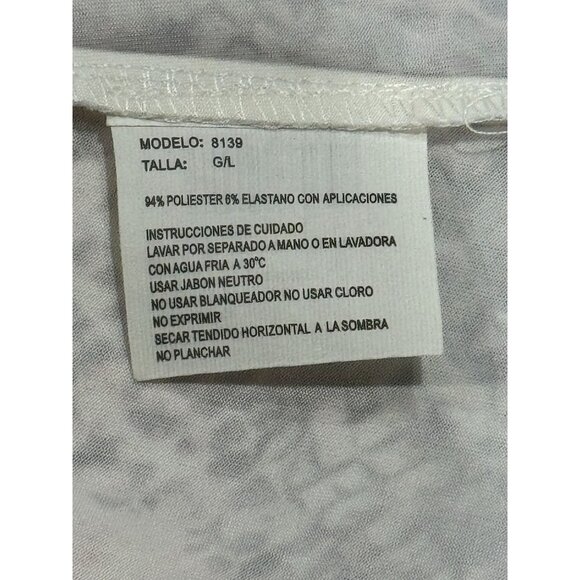 NEW Midi Cover-Up Beach Dress Womens Multicolor L Boho Pink/Brown Stretch - Picture 10 of 11